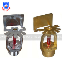 Types of chrome water fire sprinkler heads